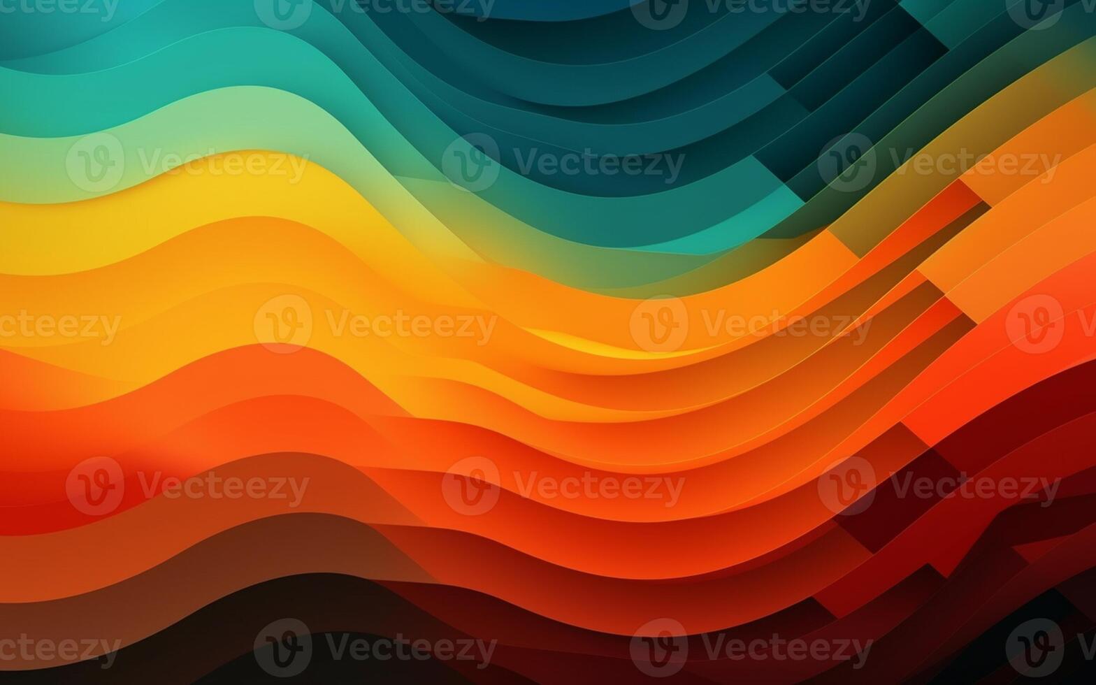 The abstract wallpaper design features a combination of vibrant colours and futuristic lines that create a visually stunning graphic with a textured, light background with photo