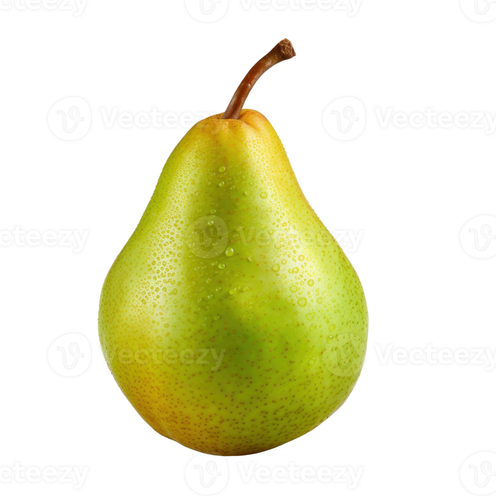 Fresh tasty pear isolated png