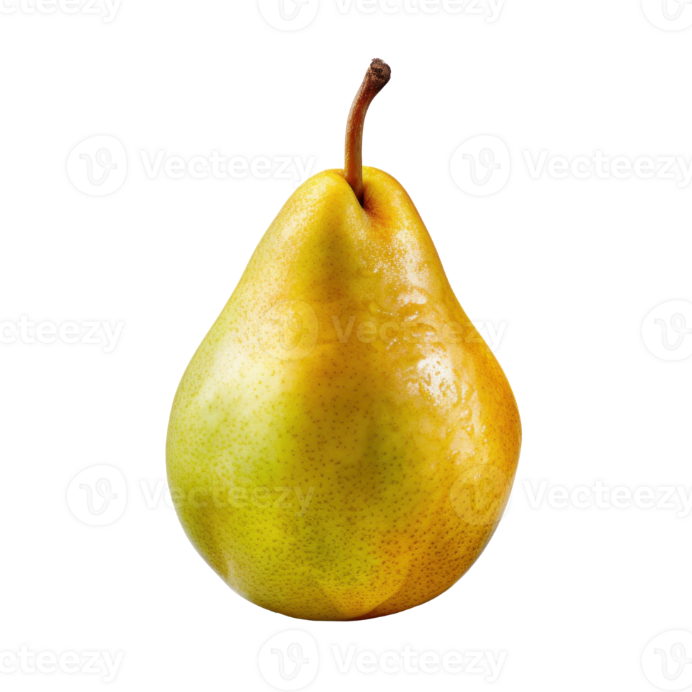 Fresh tasty pear isolated png
