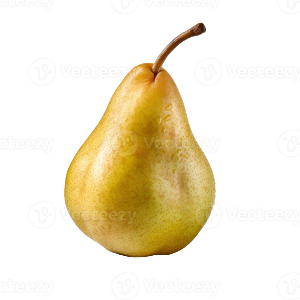 Fresh tasty pear isolated png