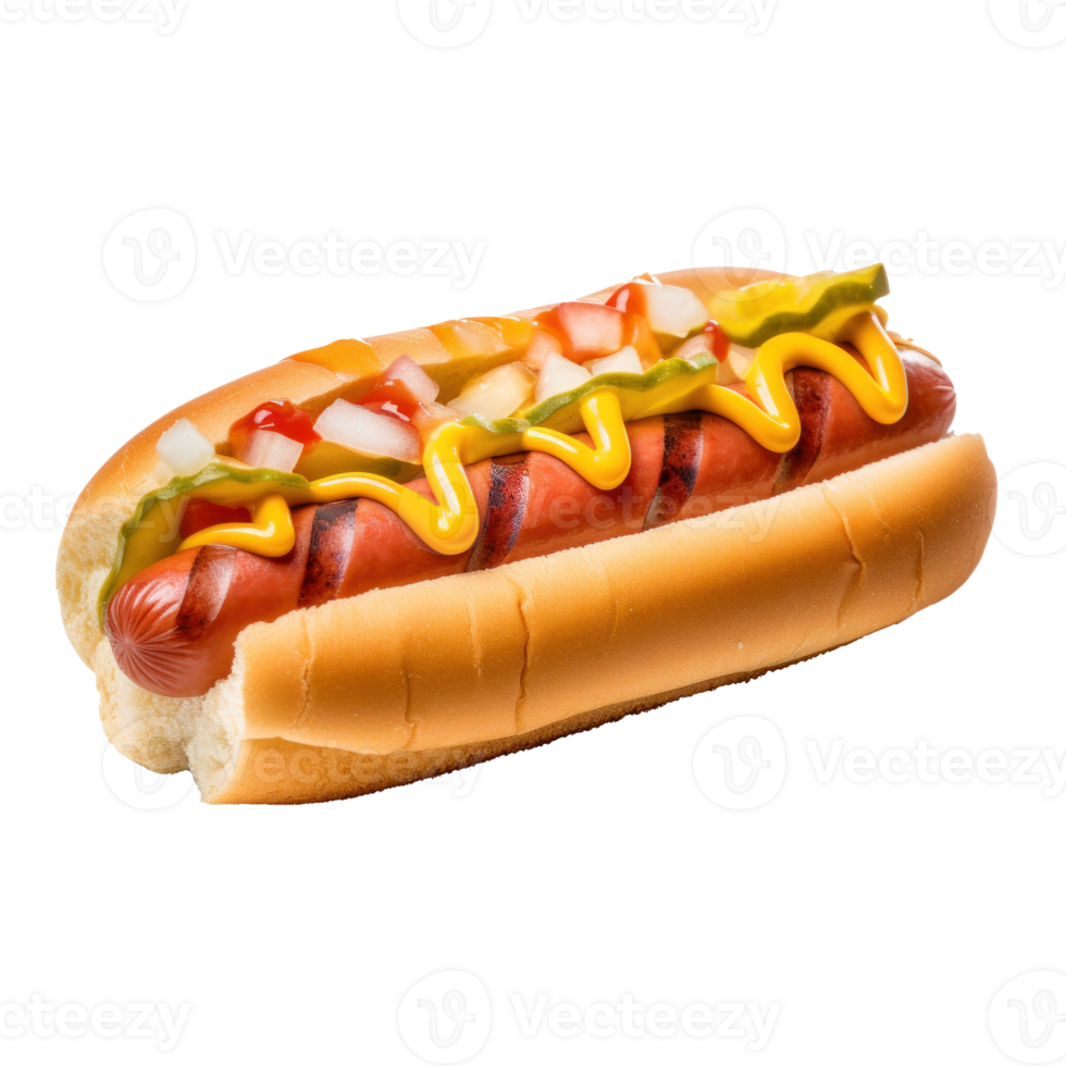 Hot dog isolated png
