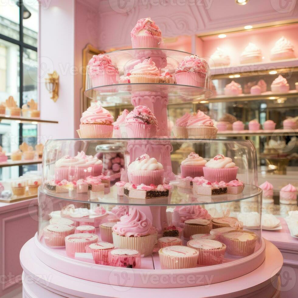 Pink princess bakery photo