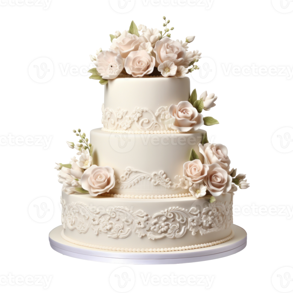Wedding cake isolated png