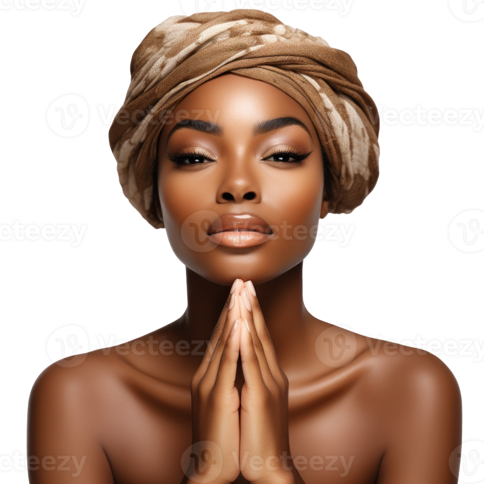 Beauty woman isolated. Skincare concept png