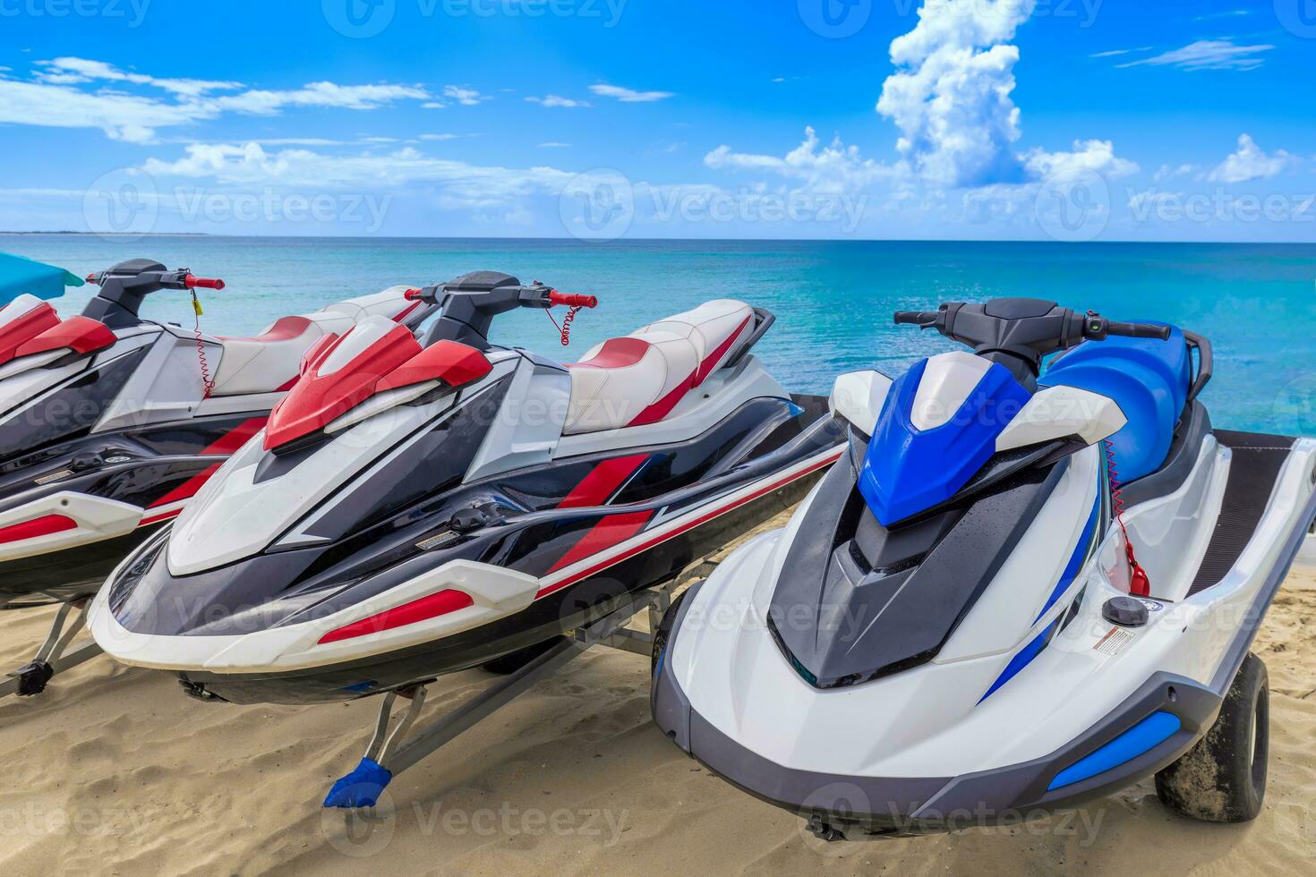 Water scooter rental at beaches and luxury hotels in Saint Croix, US Virgin Islands, Frederiksted photo