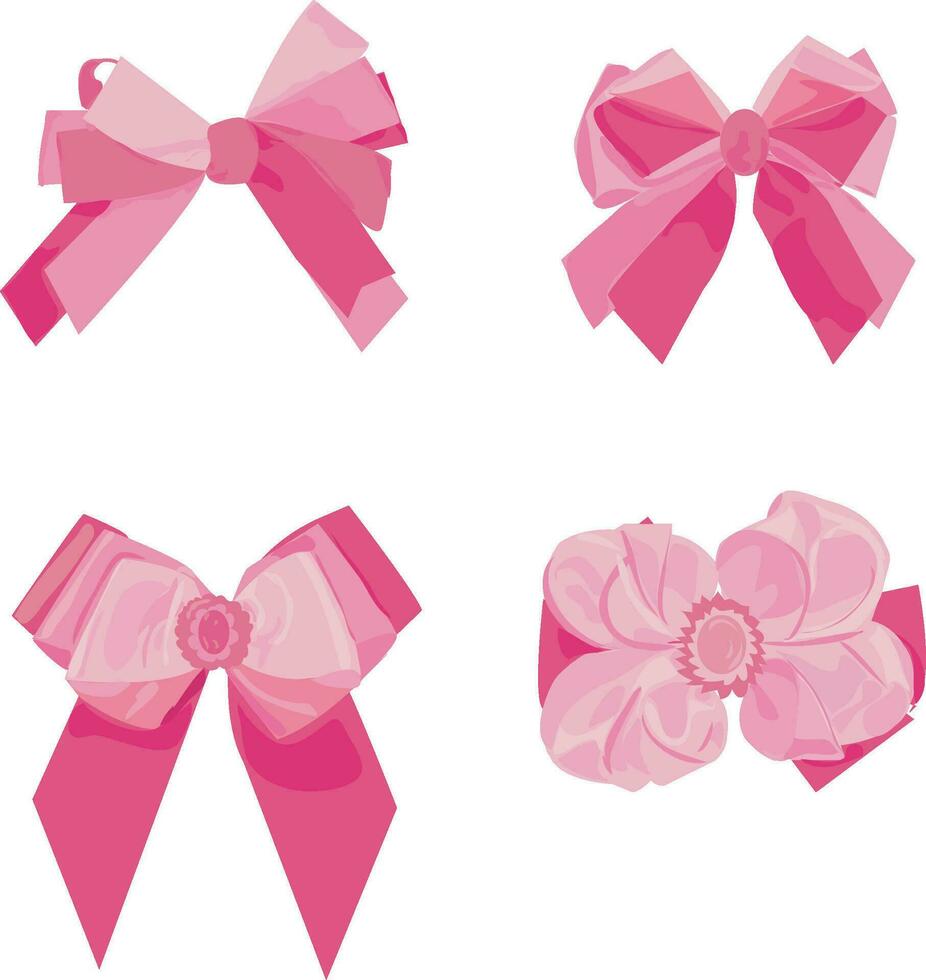 cute bow package vector