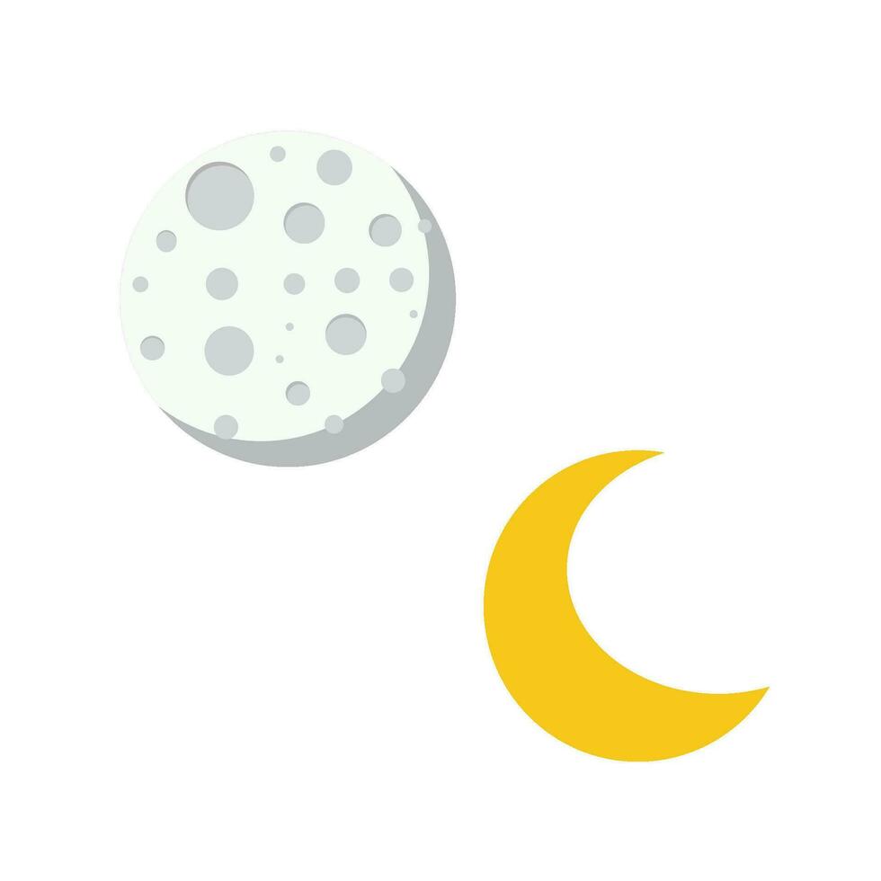 moon vector art