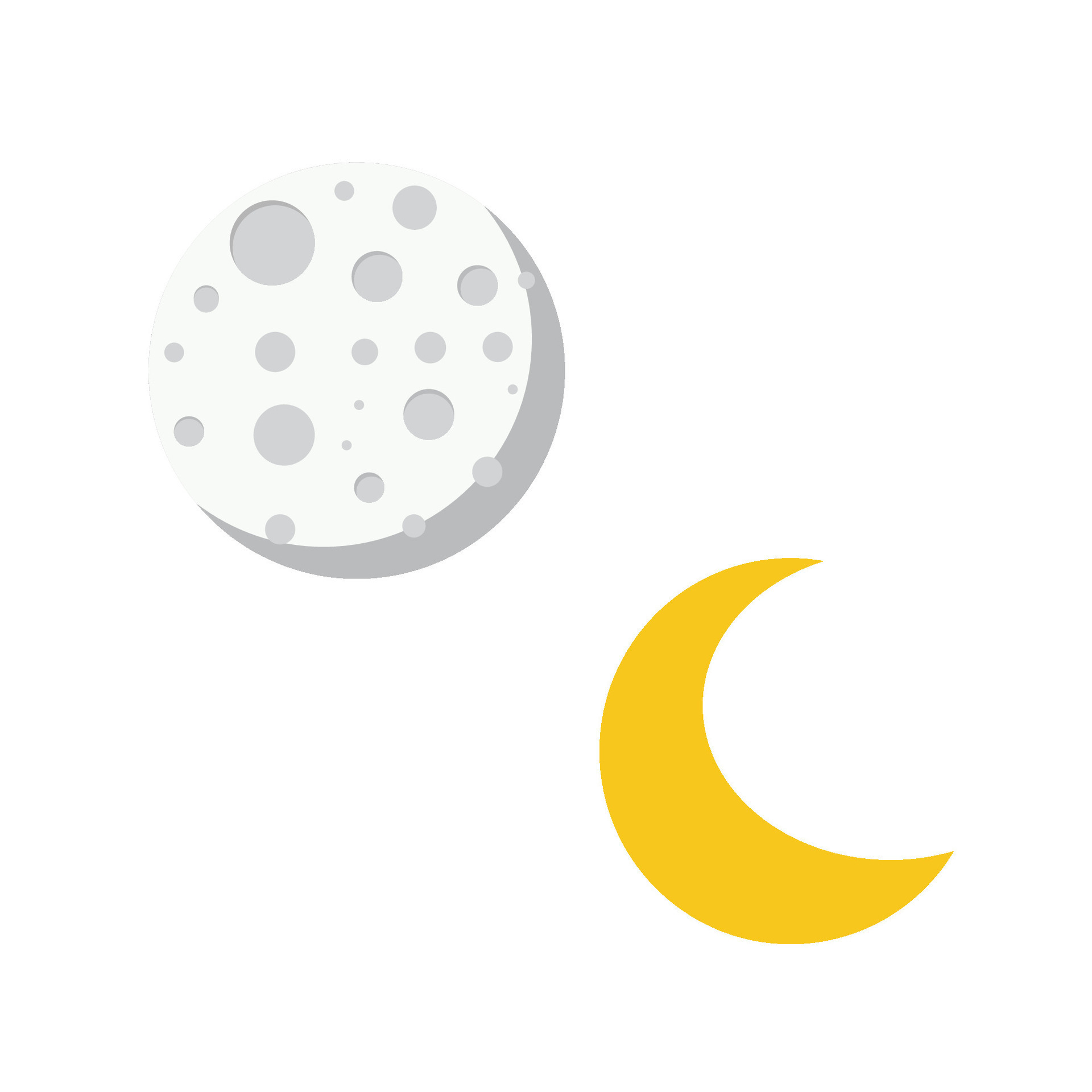 moon vector art 26433632 Vector Art at Vecteezy