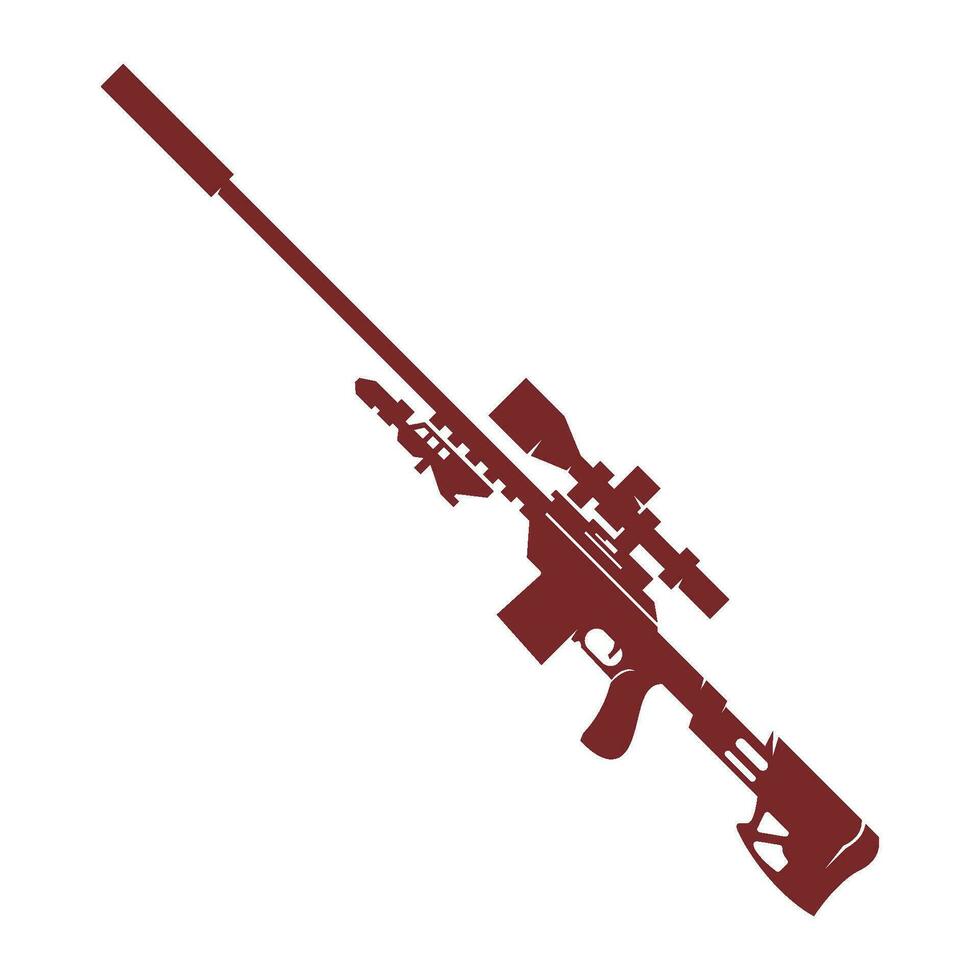 Firearms, gun icon logo design vector