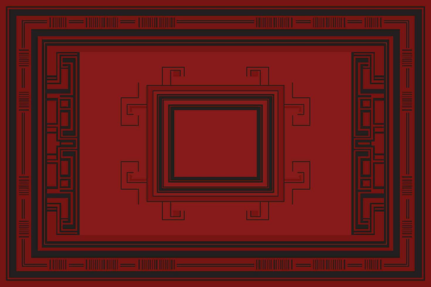 Modern geometric shapes patterns, seamless vector illustration. Pattern designs with modern geometric shapes can be printed as a background image or used for rugs, carpets, or textile fabric.
