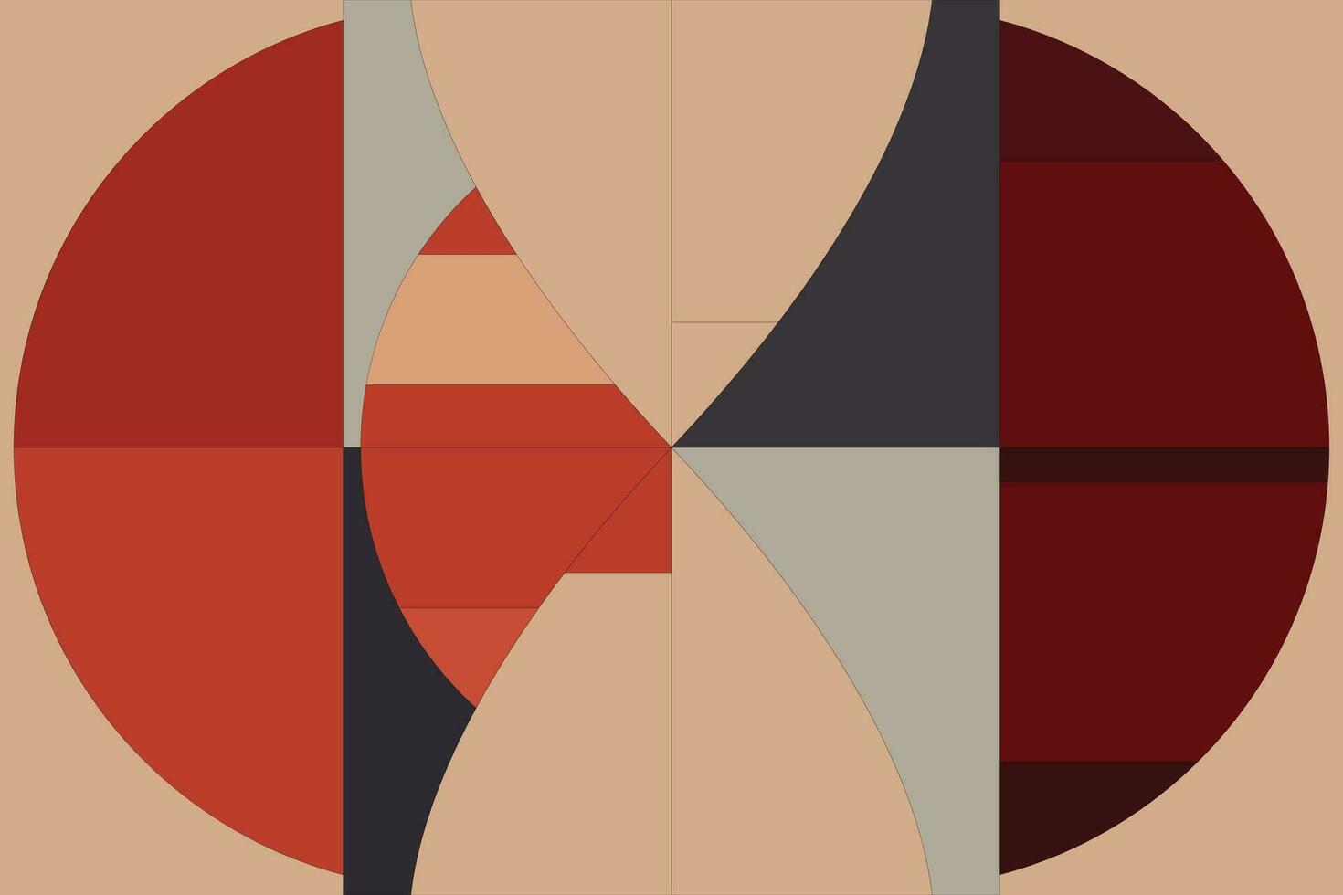 moderno geométrico formas patrones, sin costura vector ilustración. modelo diseños con moderno geométrico formas lata ser impreso como un antecedentes imagen o usado para alfombras, alfombras, o textil tela.