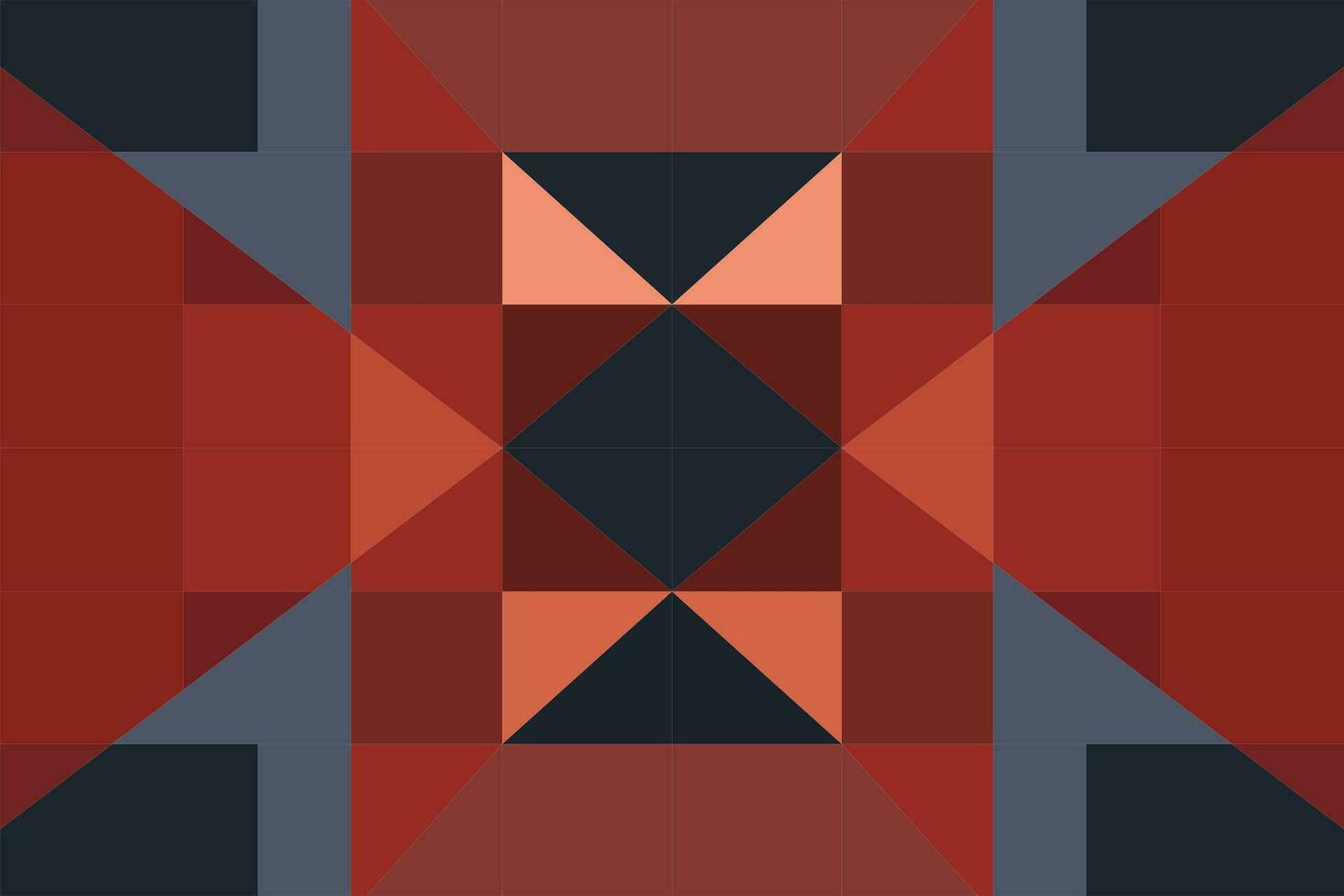 Modern geometric shapes patterns, seamless vector illustration. Pattern designs with modern geometric shapes can be printed as a background image or used for rugs, carpets, or textile fabric.