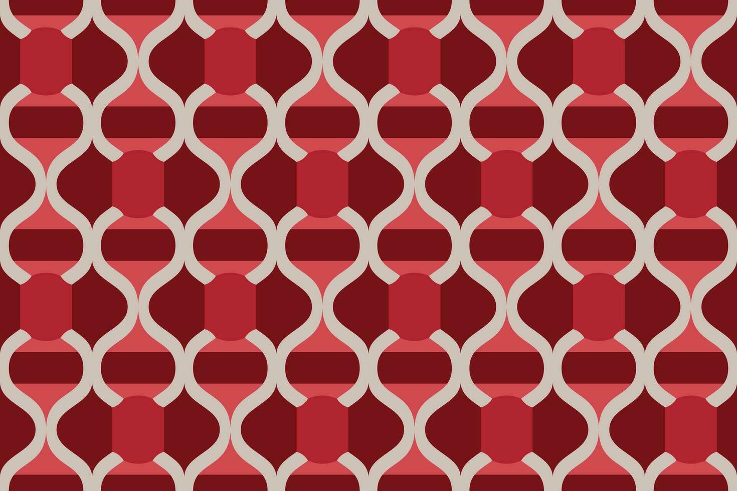 Modern geometric shapes patterns, seamless vector illustration. Pattern designs with modern geometric shapes can be printed as a background image or used for rugs, carpets, or textile fabric.