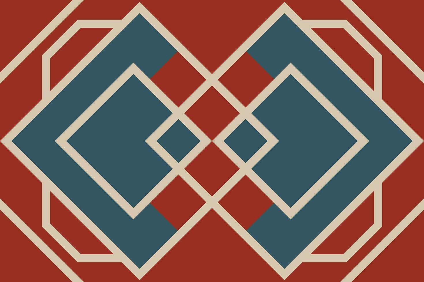Modern geometric shapes patterns, seamless vector illustration. Pattern designs with modern geometric shapes can be printed as a background image or used for rugs, carpets, or textile fabric.