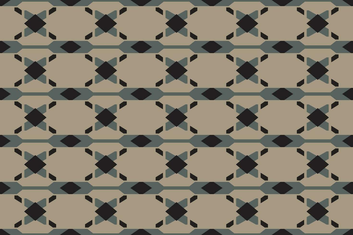 Modern geometric shapes patterns, seamless vector illustration. Pattern designs with modern geometric shapes can be printed as a background image or used for rugs, carpets, or textile fabric.