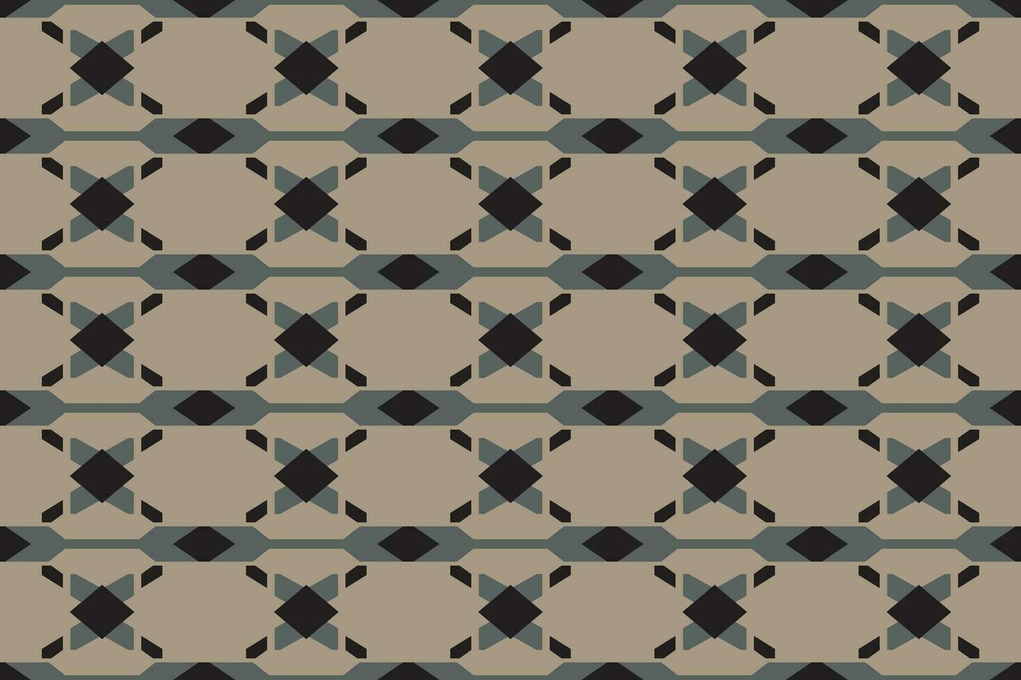 Modern geometric shapes patterns, seamless vector illustration. Pattern designs with modern geometric shapes can be printed as a background image or used for rugs, carpets, or textile fabric.