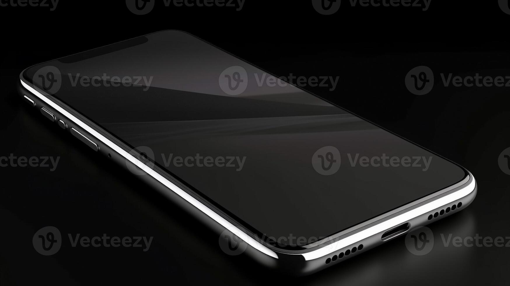 Smart phone mock up designed 3D. . photo