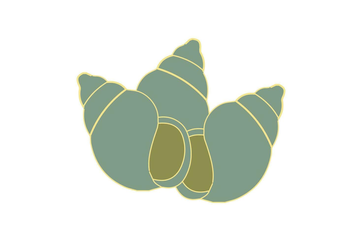 Set of Snail Shell .Vector Illustration. 26434147 Vector Art at Vecteezy