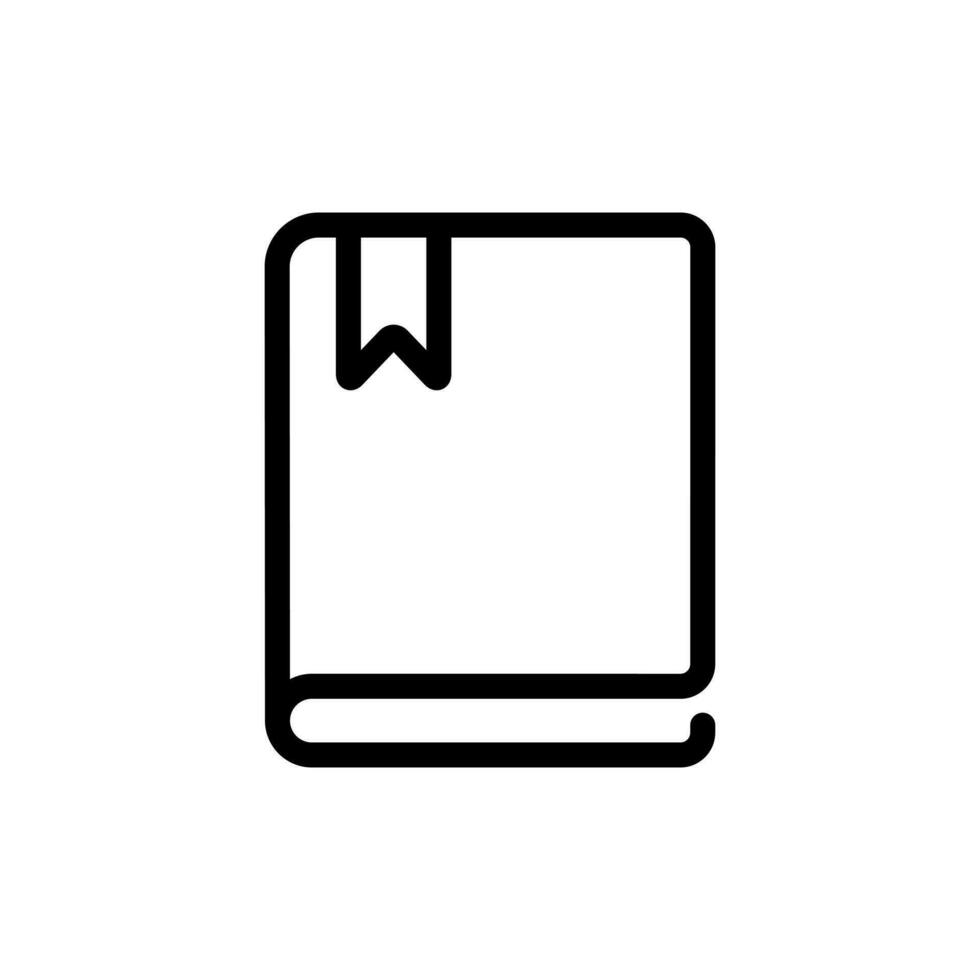 Closed Book Line Icon Vector Isolated On White Background Education closed-book-line-icon-vector-isolated-on-white-background-education