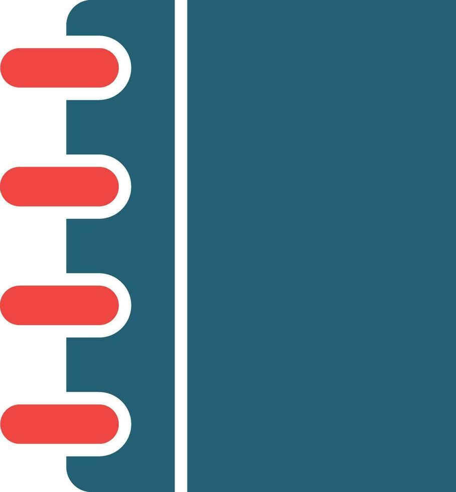 File Vector Glyph Two Color Icon For Personal And Commercial Use.