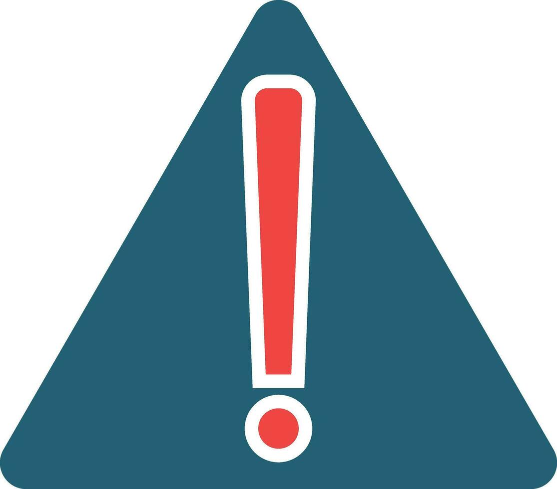 Error Message Vector Glyph Two Color Icon For Personal And Commercial Use.