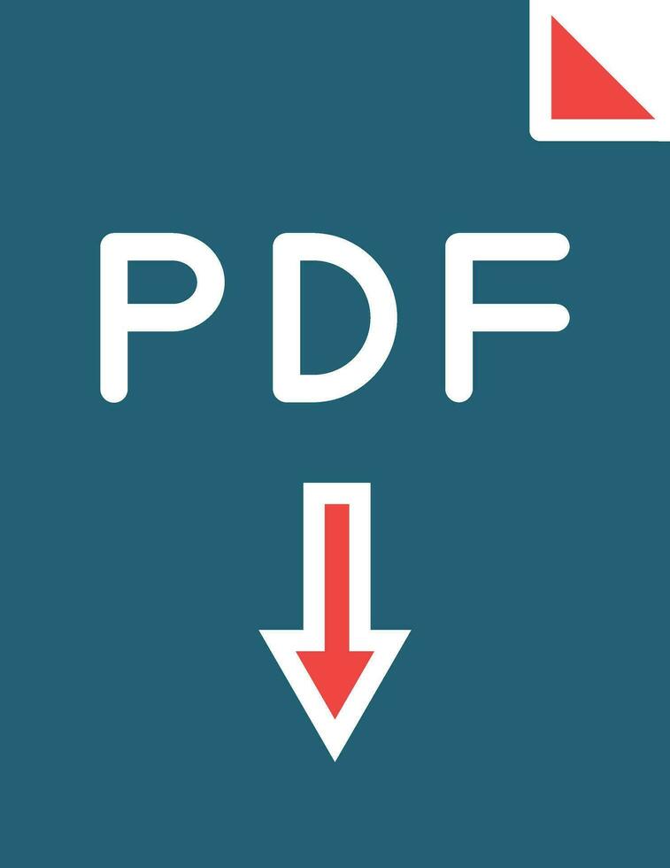 Download PDF Vector Glyph Two Color Icon For Personal And Commercial Use.