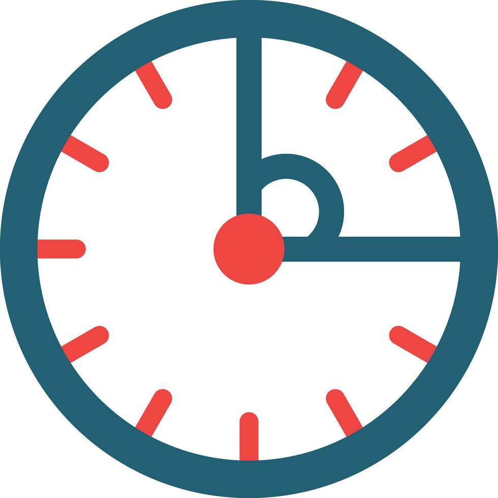 Limited Time Glyph Two Color Icon For Personal And Commercial Use. vector