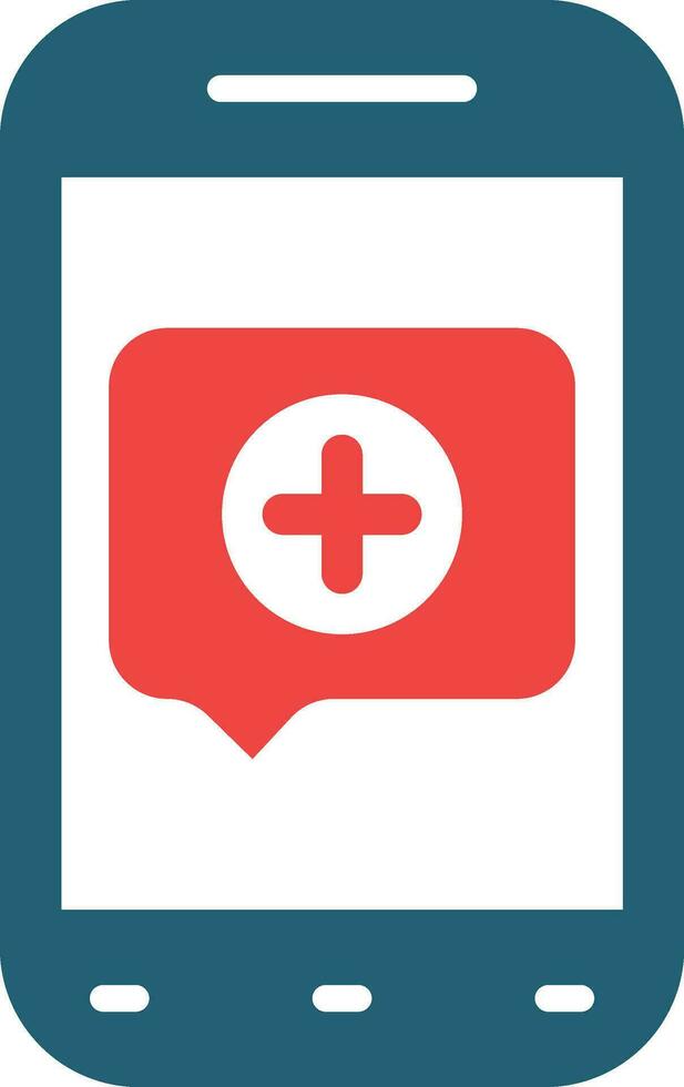 New Message Glyph Two Color Icon For Personal And Commercial Use. vector