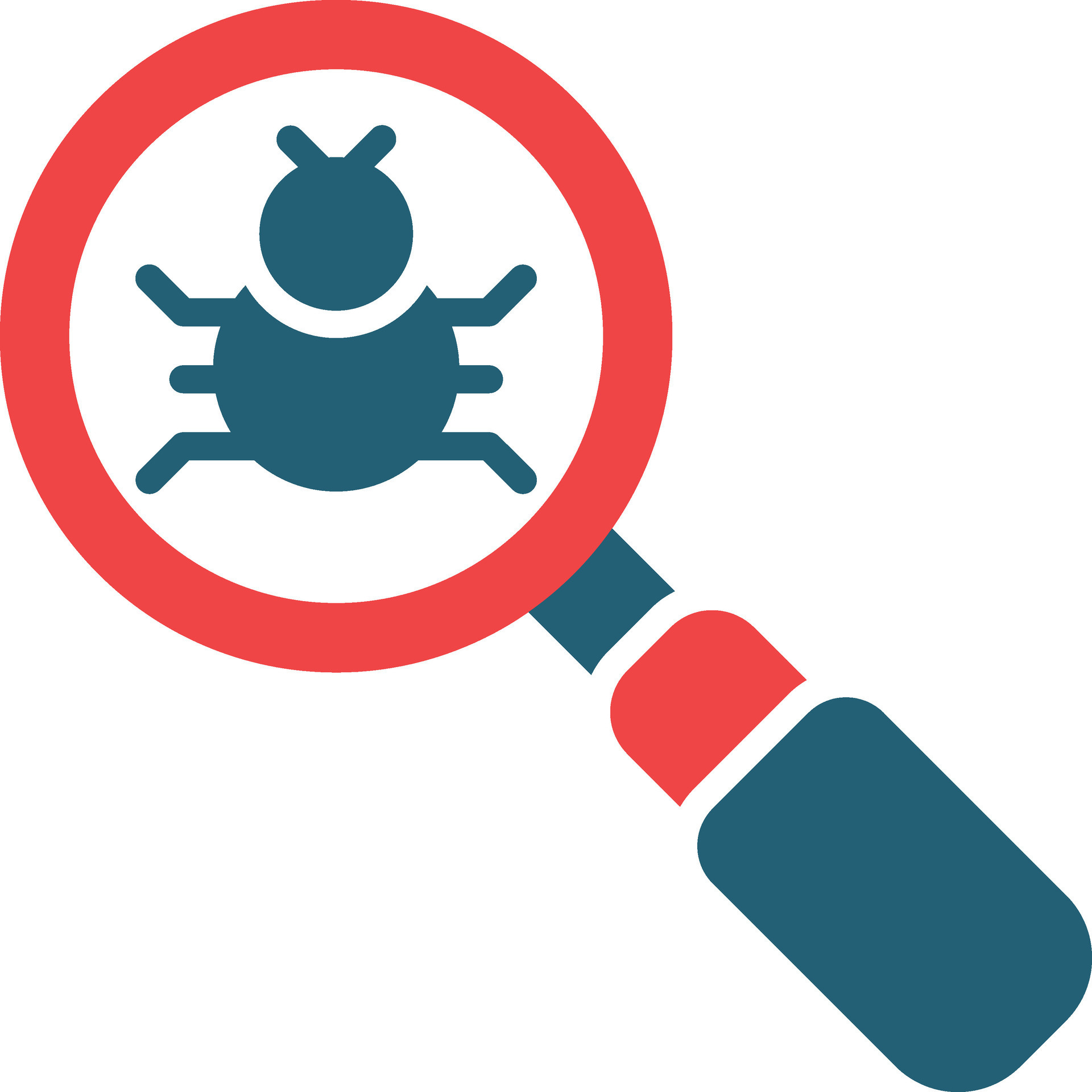 Debug Glyph Two Color Icon For Personal And Commercial Use. 26438322 ...