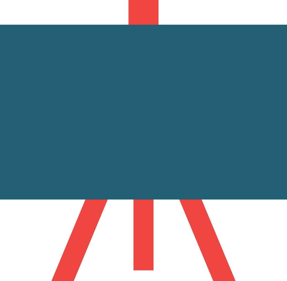 Blackboard Glyph Two Color Icon For Personal And Commercial Use. vector