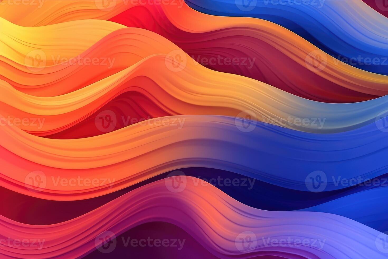 Abstract colorful graphic wave background. photo