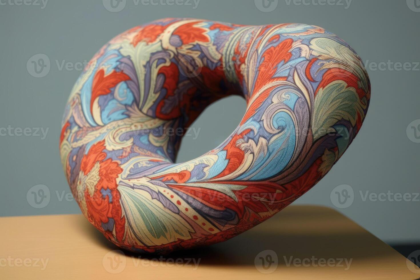 Cushion for comfortable sleep or rest. photo