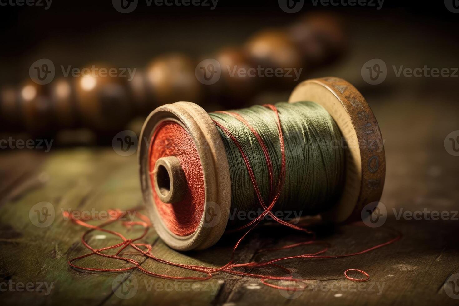 Vintage Style Wooden Spools Vintage Style Wooden Spools