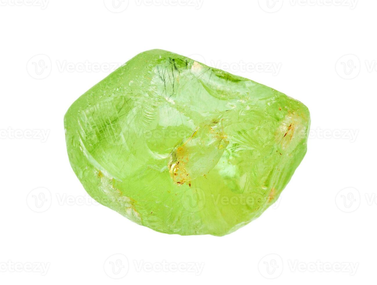 rough Olivine Peridot, Chrysolite crystal photo