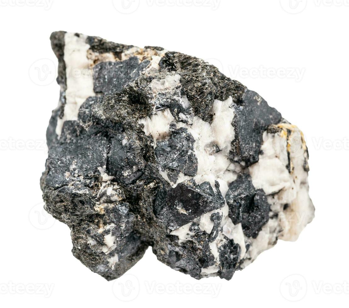 raw Knopite Perovskite variety rock isolated photo