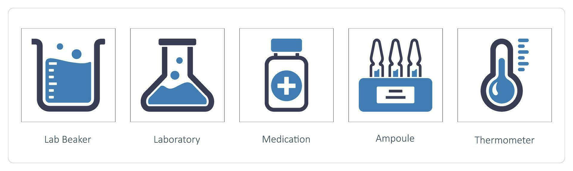 Lab Beaker, Laboratory, Medication vector