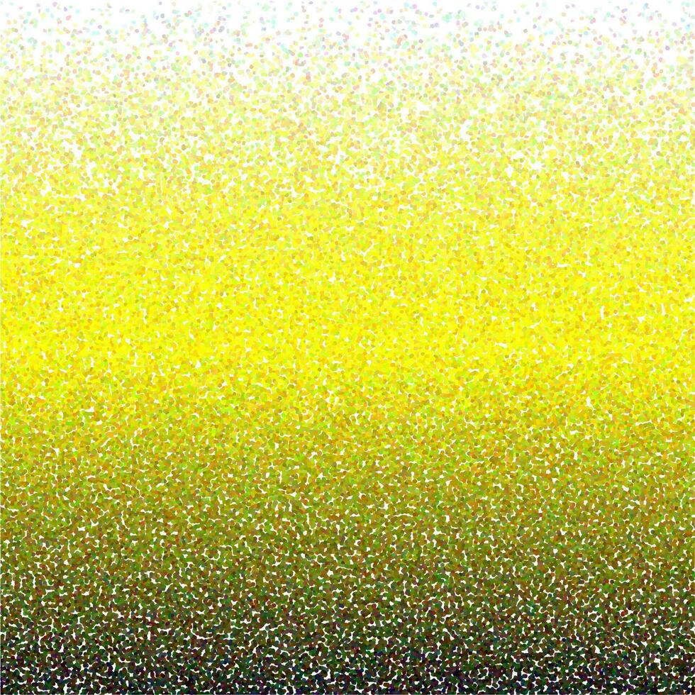 Yellow dust magic glitter background vector