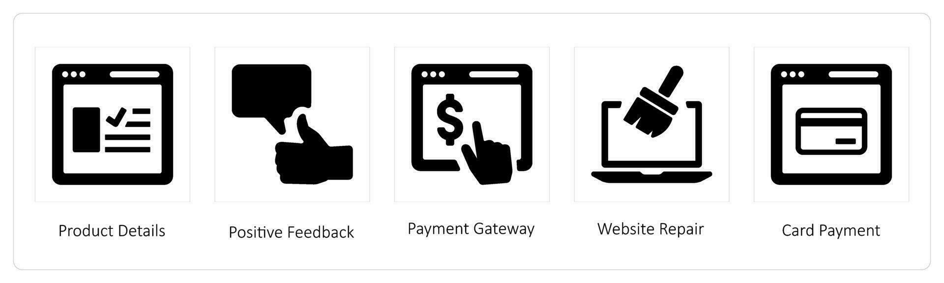 Product Details, Positive Feedback vector