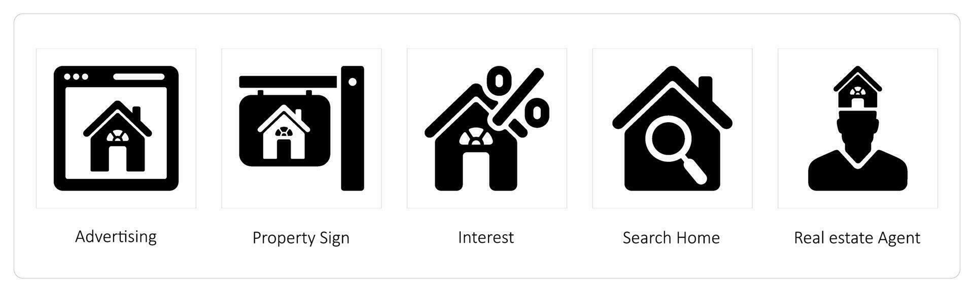Advertising, Property Sign vector