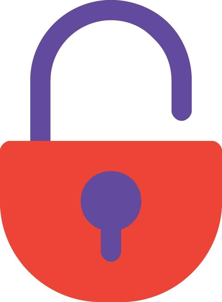 administrator locked multimedia vector