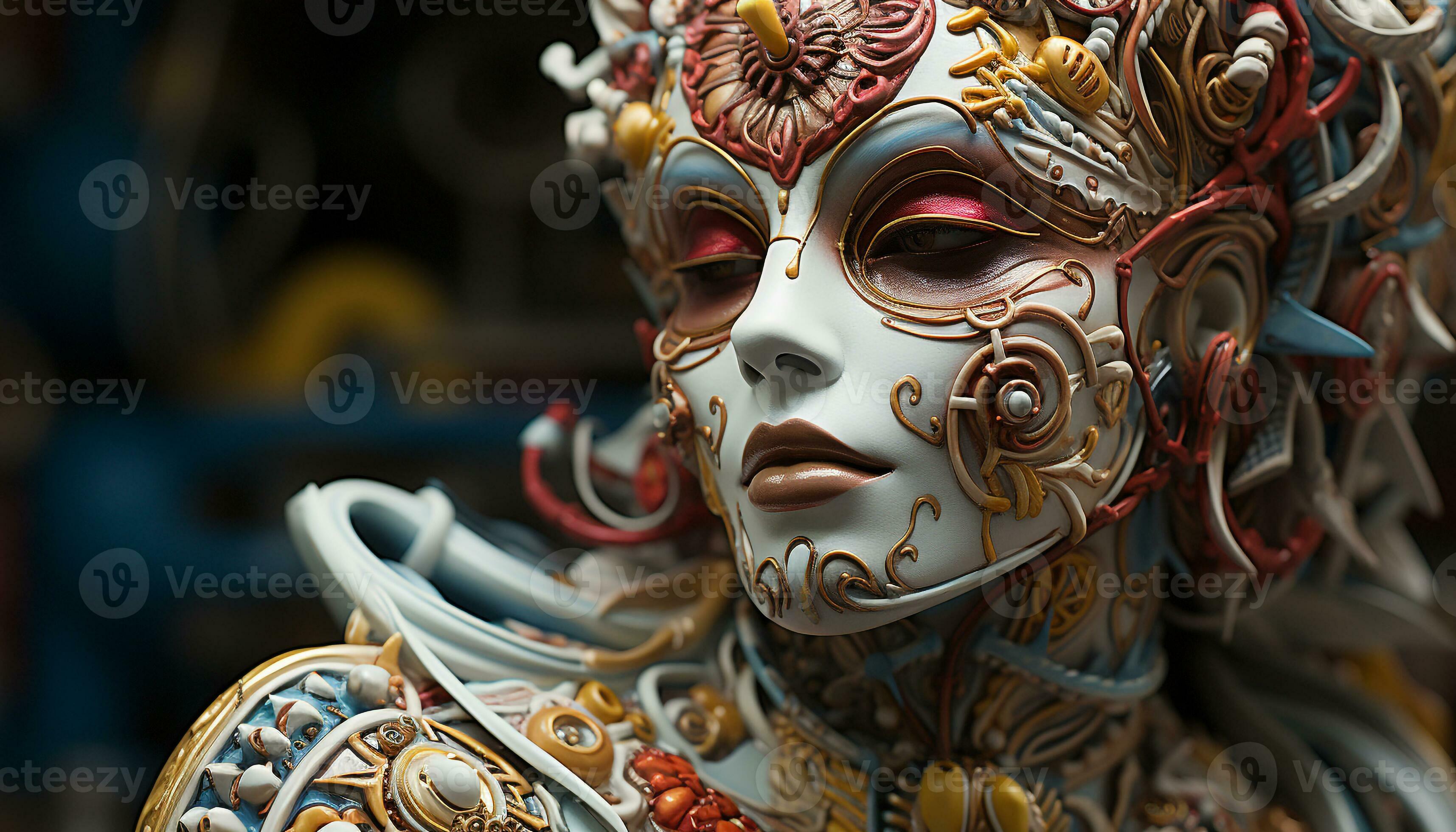 Ornate masks disguise the spirituality of ancient indigenous cultures ...