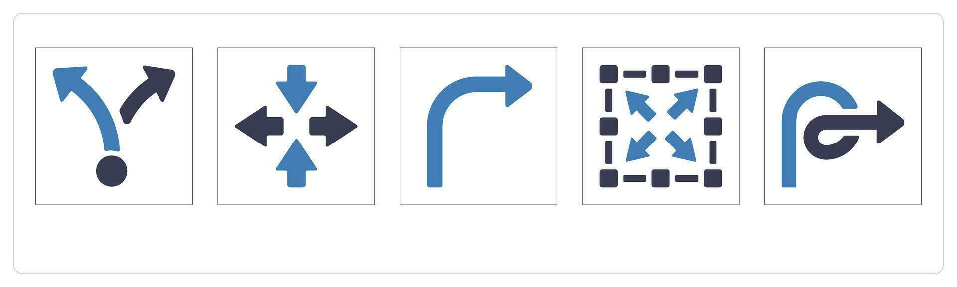 Down, left Direction, Lower direction vector