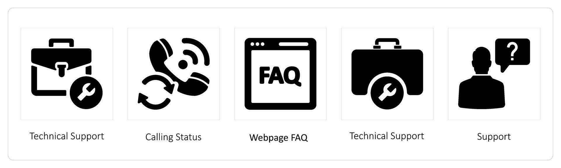 Technical Support and calling status vector