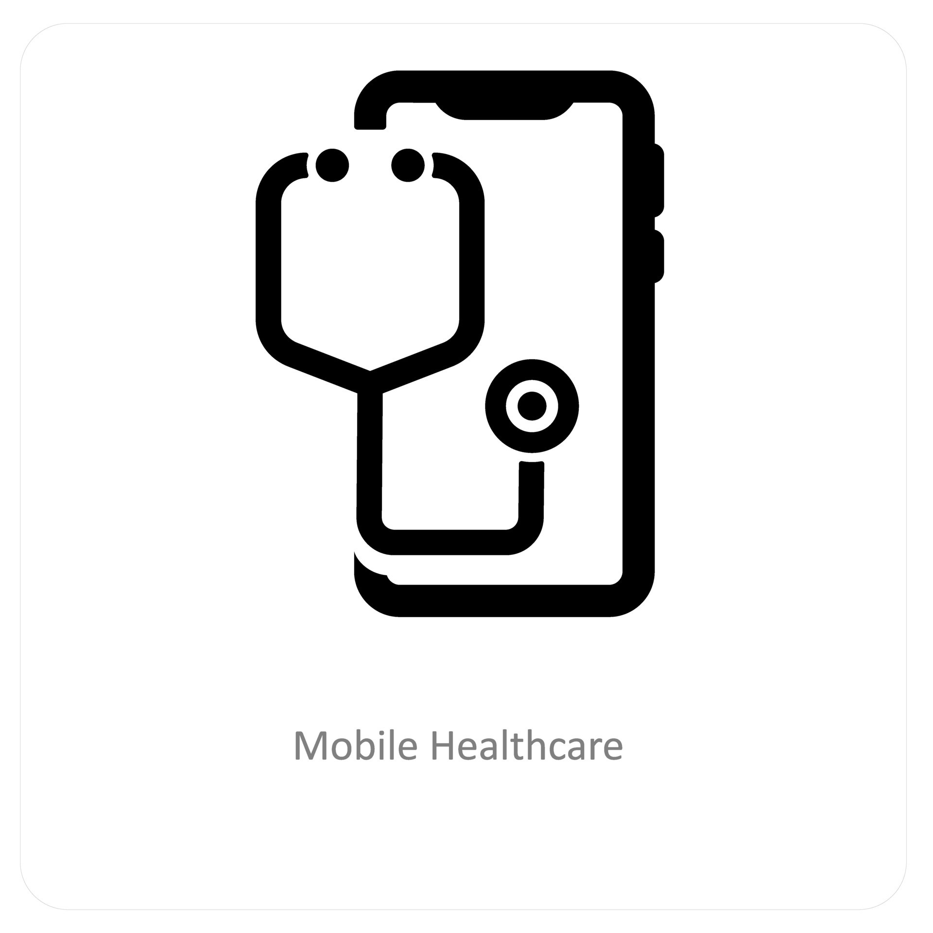 mobile health care icon concept 26451856 Vector Art at Vecteezy