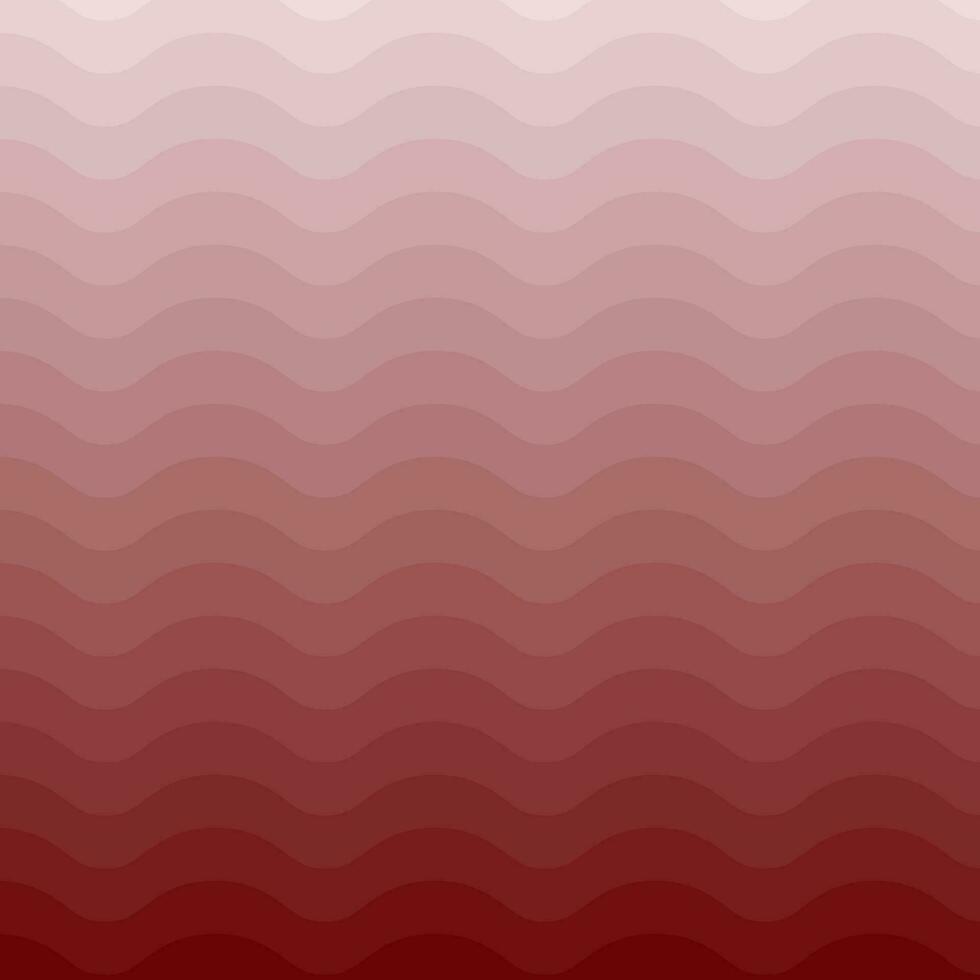 Red paper cut liquid fluid waves stripe seamless pattern. 3d dynamic papercut wavy line background. Vector illustration.