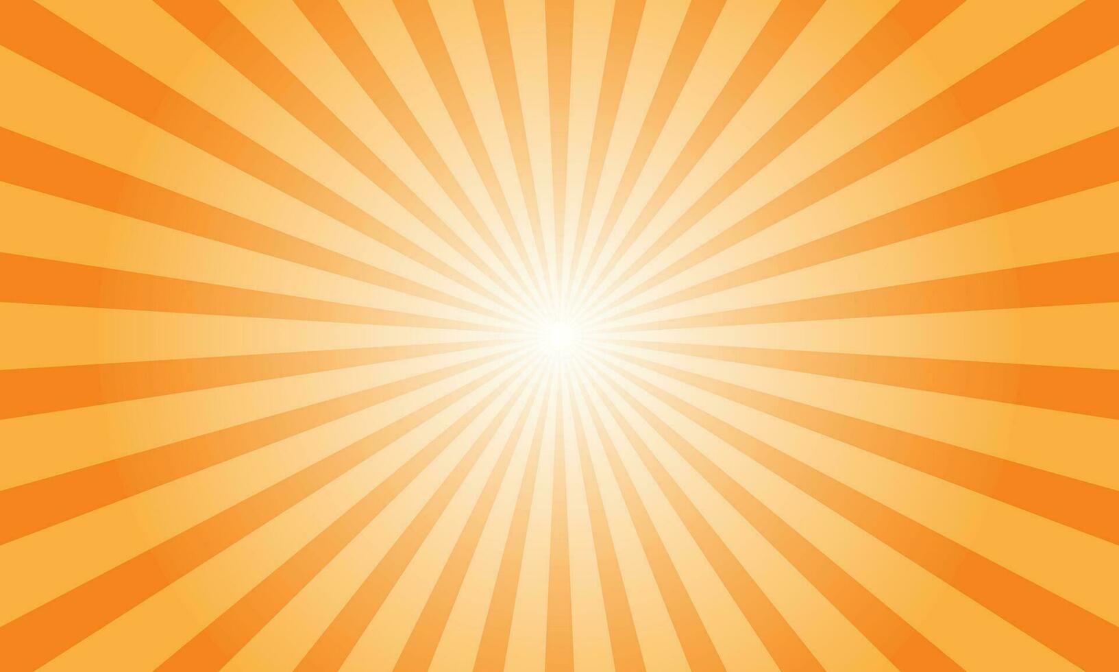 Vector background of retro style striped explosion of rays sunburst