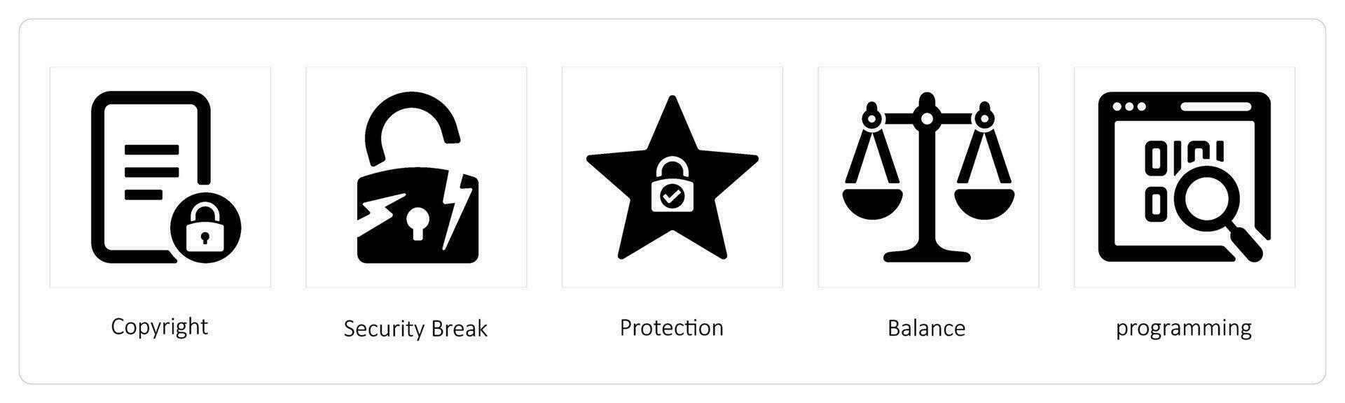 Copyright, Security Break vector
