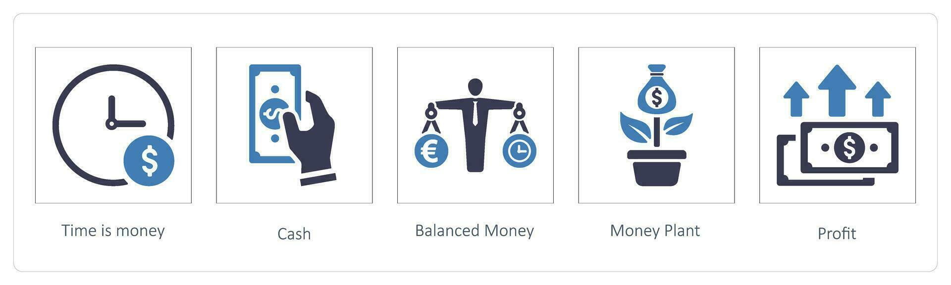 Time is money, Cash vector