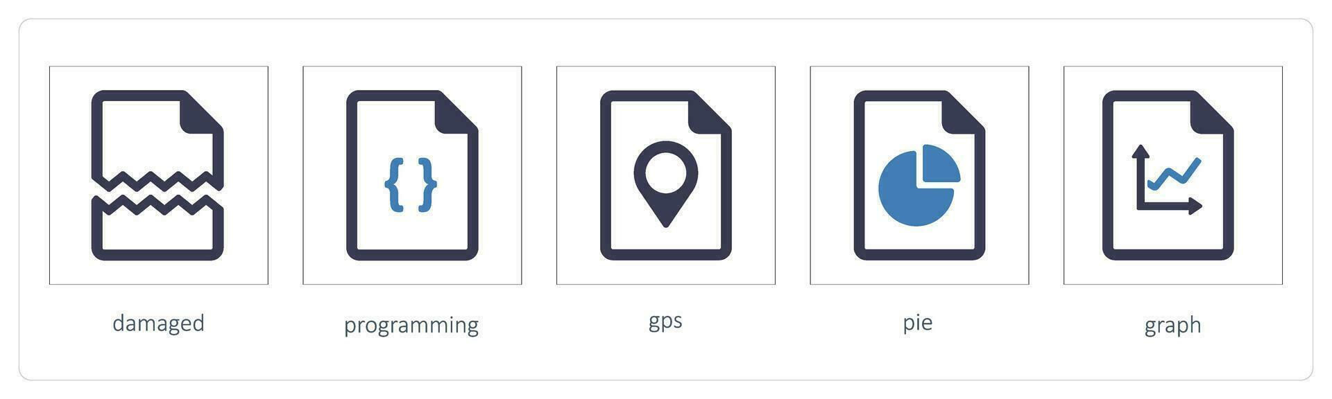 damaged, programming, gps vector