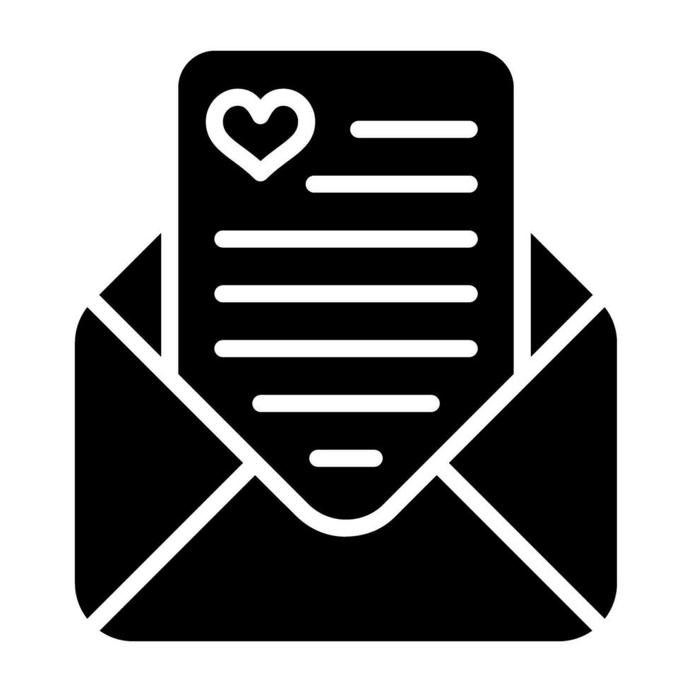 Love letter Vector Icon